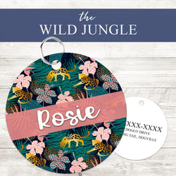 Pet ID Tag | Wild Jungle