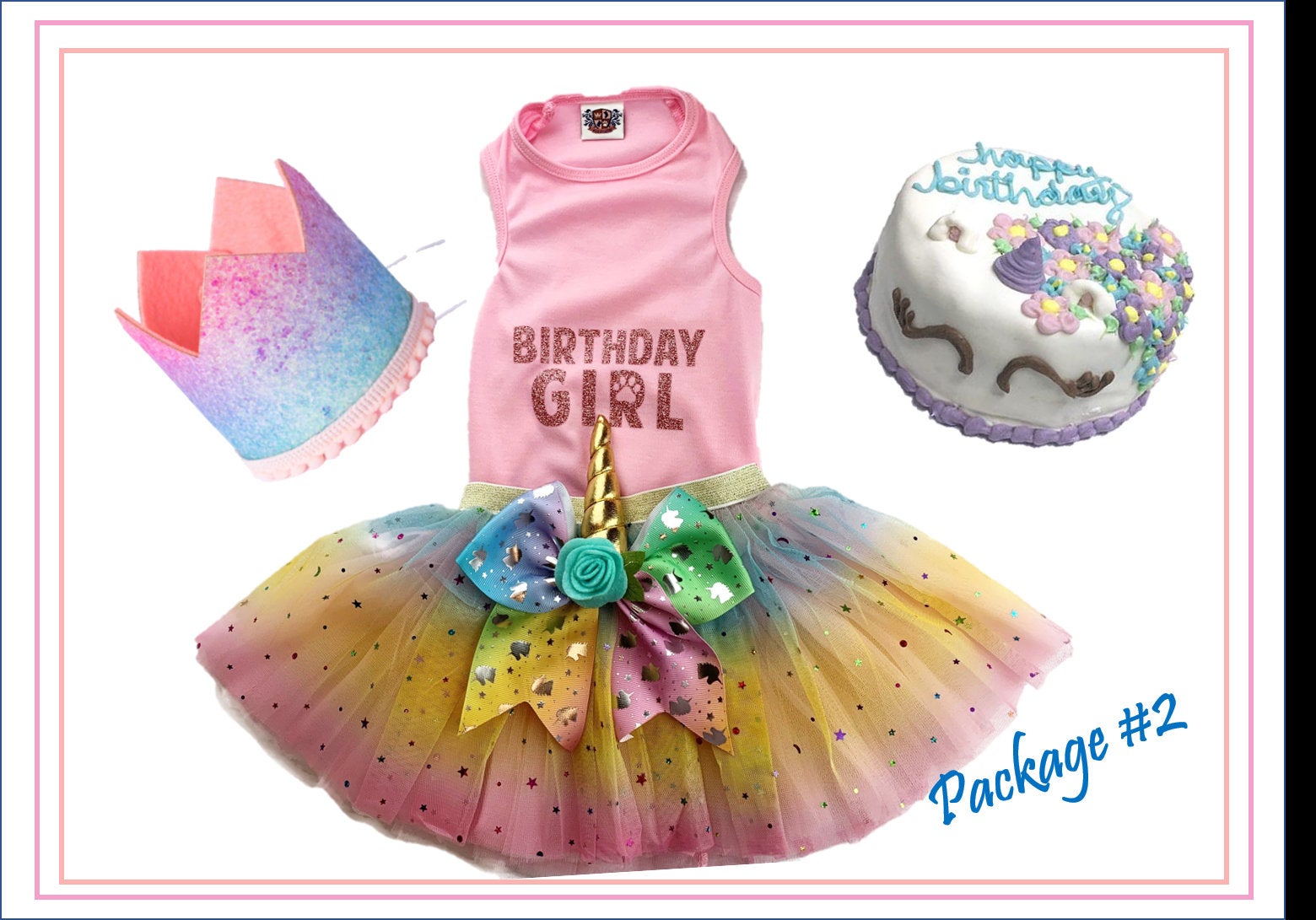 Birthday Party Package | Rainbow Unicorn