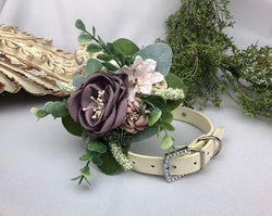 Succulent Wedding Collar | Mauve and Blush
