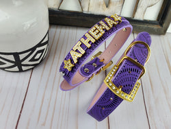 Purple Tribal Tiki Collar (M only)